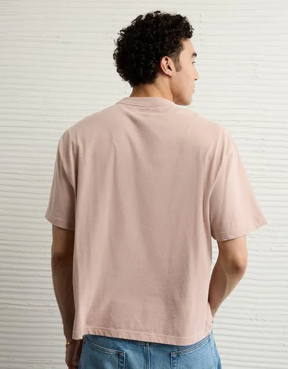 AE Boxy Fit Sueded Jersey T-Shirt