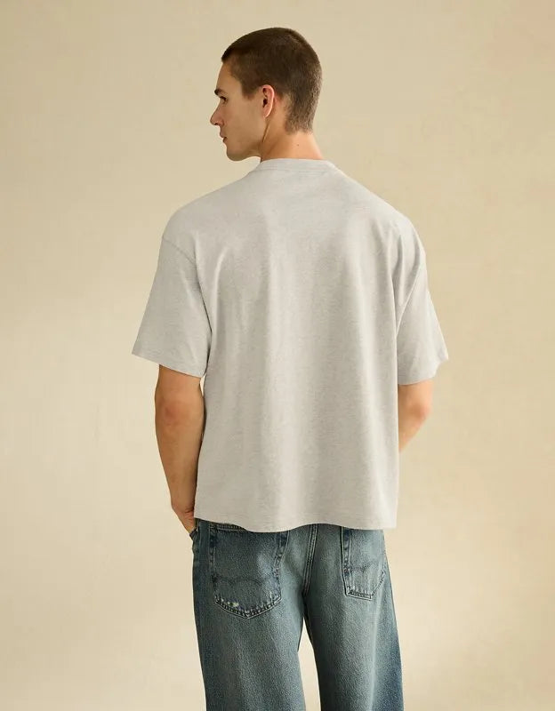 AE Boxy Fit Sueded Jersey T-Shirt