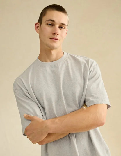 AE Boxy Fit Sueded Jersey T-Shirt