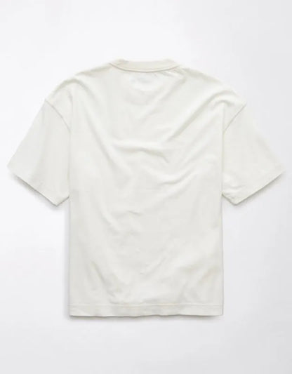 AE Boxy Fit Sueded Jersey T-Shirt