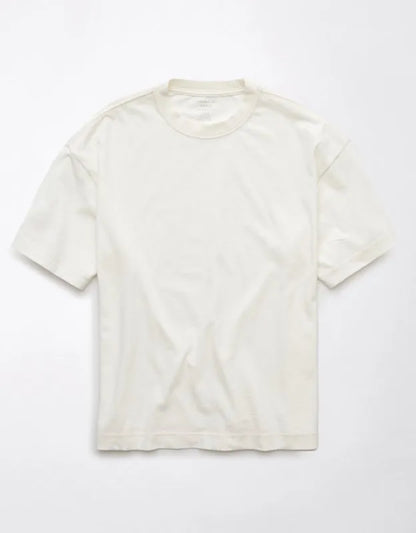 AE Boxy Fit Sueded Jersey T-Shirt