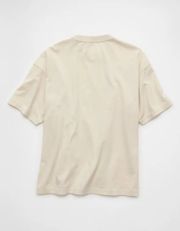 AE Boxy Fit Sueded Jersey T-Shirt
