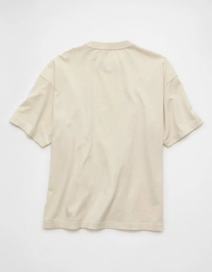 AE Boxy Fit Sueded Jersey T-Shirt