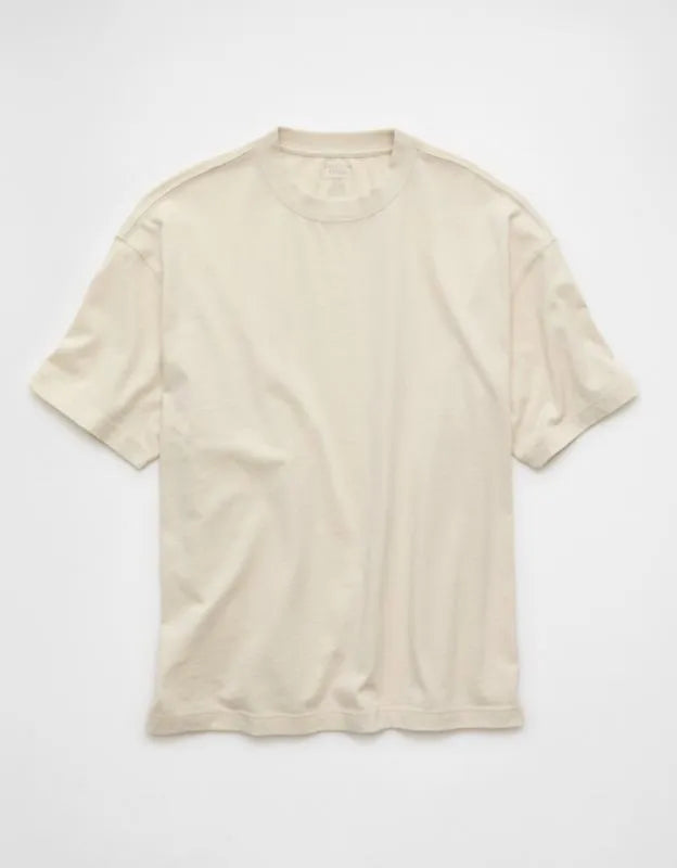 AE Boxy Fit Sueded Jersey T-Shirt