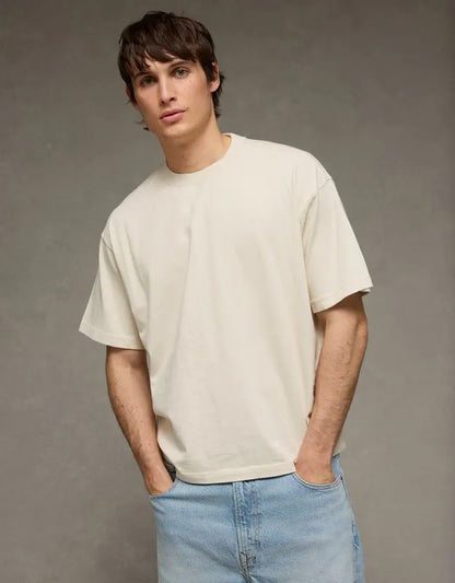AE Boxy Fit Sueded Jersey T-Shirt