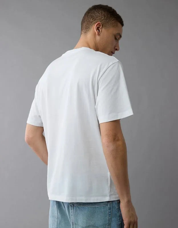 AE Standard Fit Lightweight Logo T-Shirt