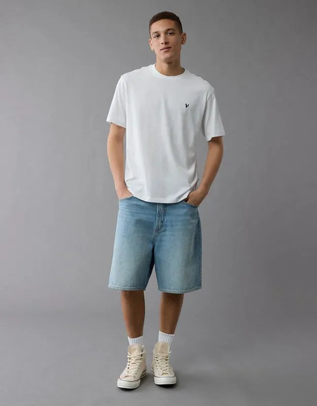 AE Standard Fit Lightweight Logo T-Shirt