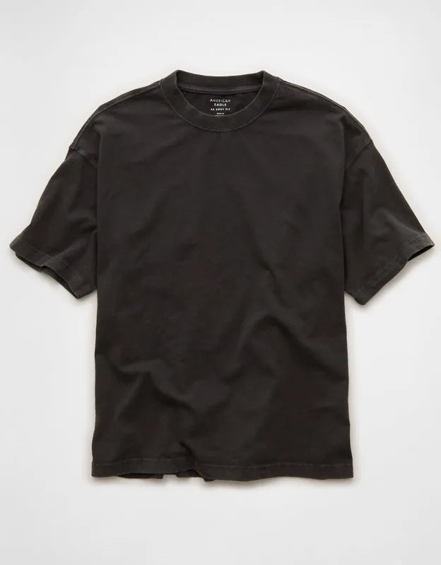 AE Boxy Fit Sueded Jersey T-Shirt