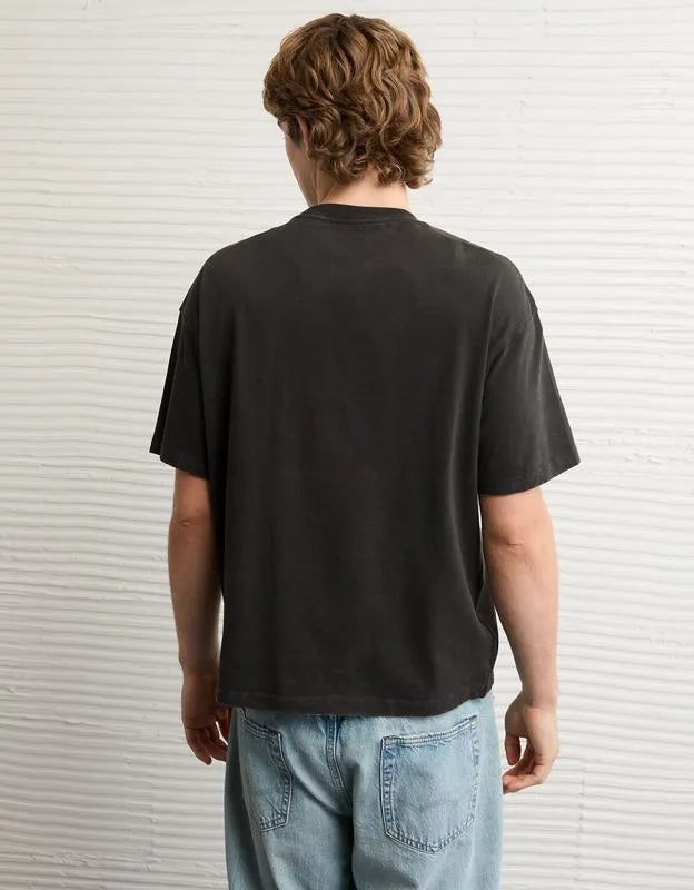 AE Boxy Fit Sueded Jersey T-Shirt