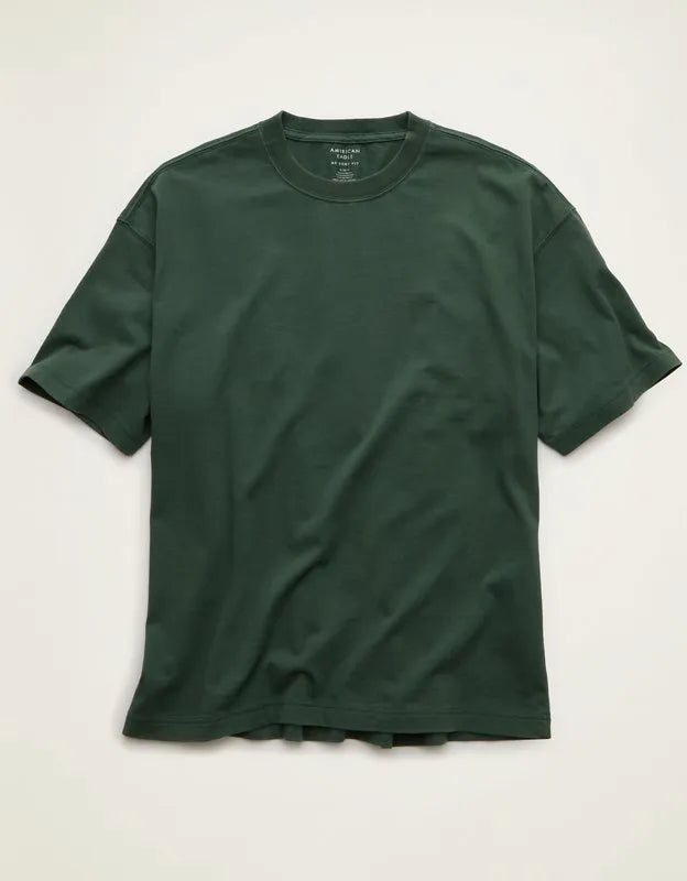 AE Boxy Fit Sueded Jersey T-Shirt