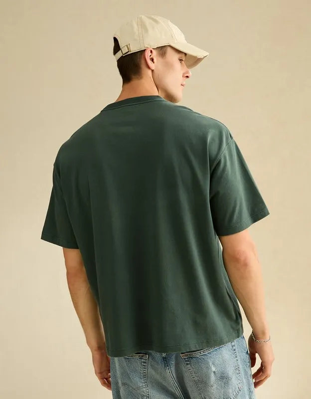 AE Boxy Fit Sueded Jersey T-Shirt