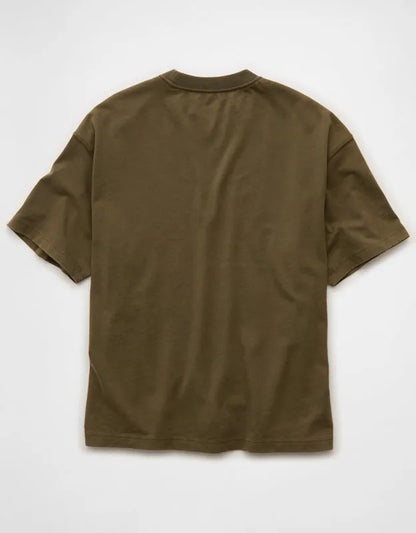 AE Boxy Fit Sueded Jersey T-Shirt
