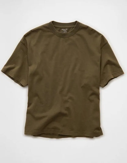 AE Boxy Fit Sueded Jersey T-Shirt