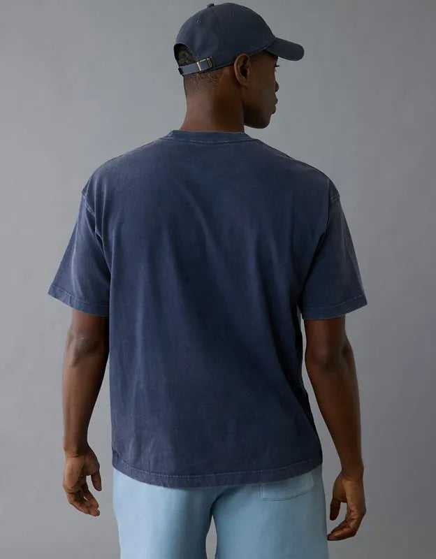 AE Boxy Fit Sueded Jersey T-Shirt