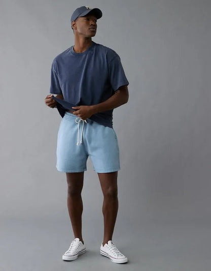 AE Boxy Fit Sueded Jersey T-Shirt