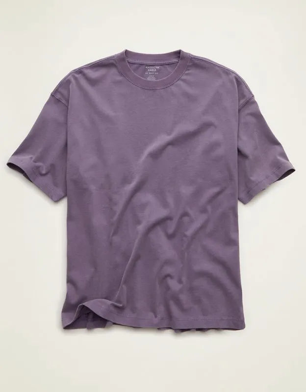 AE Boxy Fit Sueded Jersey T-Shirt