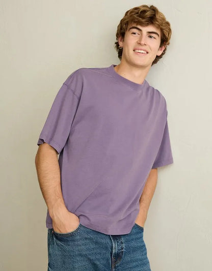 AE Boxy Fit Sueded Jersey T-Shirt