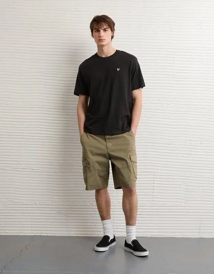 AE Standard Fit Lightweight Logo T-Shirt