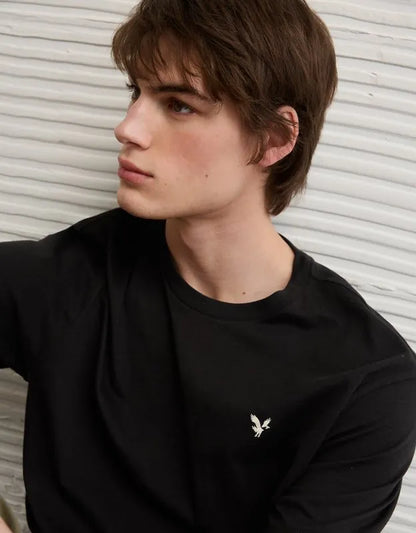 AE Standard Fit Lightweight Logo T-Shirt