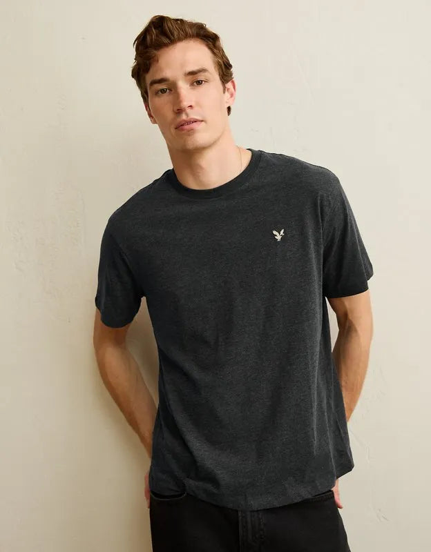 AE Standard Fit Lightweight Logo T-Shirt