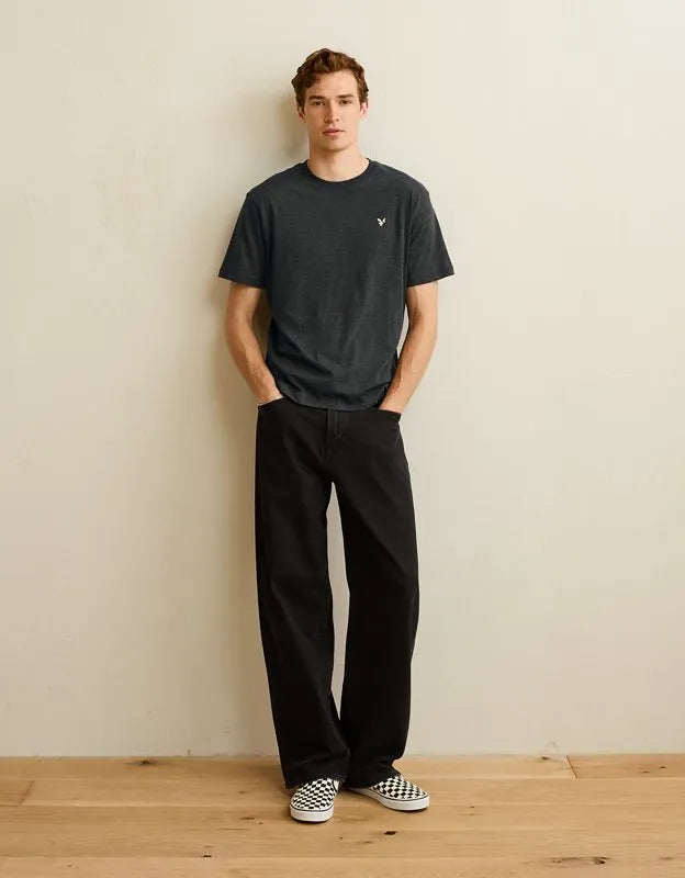 AE Standard Fit Lightweight Logo T-Shirt