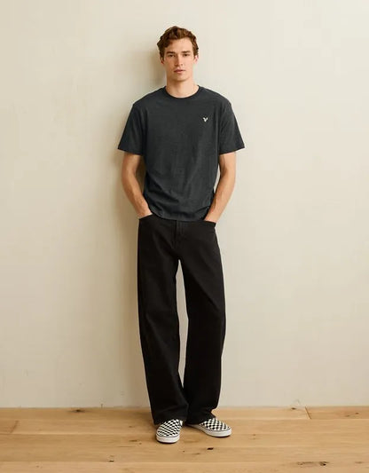 AE Standard Fit Lightweight Logo T-Shirt