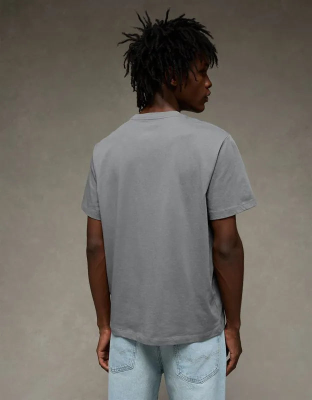 AE Standard Fit Lightweight Logo T-Shirt