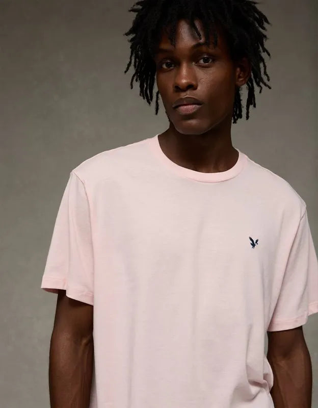 AE Standard Fit Lightweight Logo T-Shirt