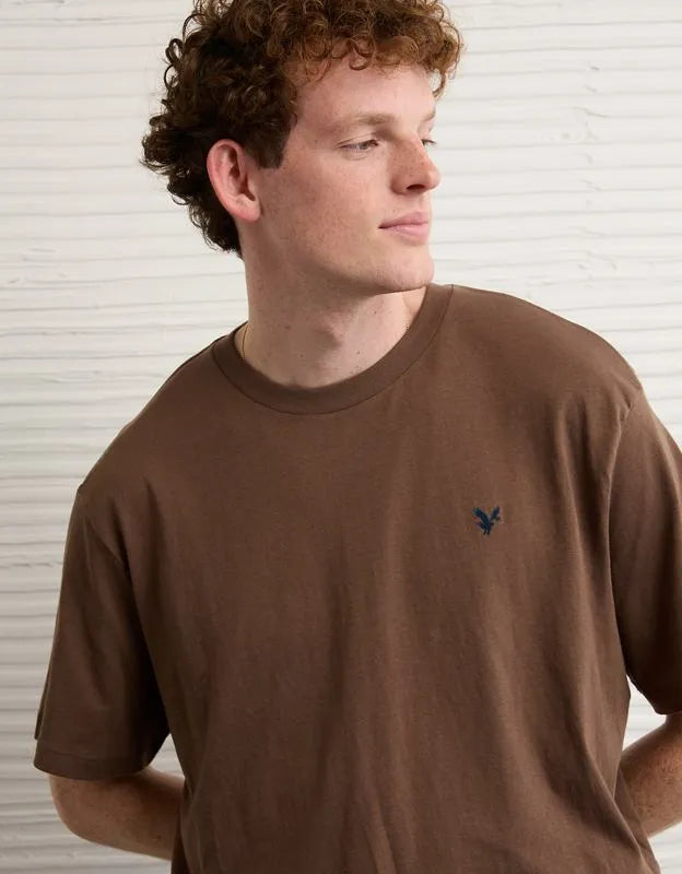 AE Standard Fit Lightweight Logo T-Shirt