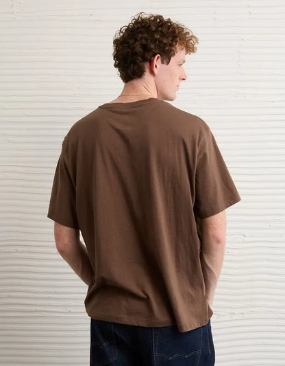 AE Standard Fit Lightweight Logo T-Shirt