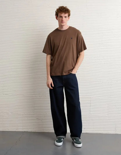 AE Standard Fit Lightweight Logo T-Shirt
