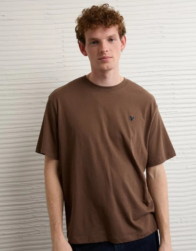 AE Standard Fit Lightweight Logo T-Shirt