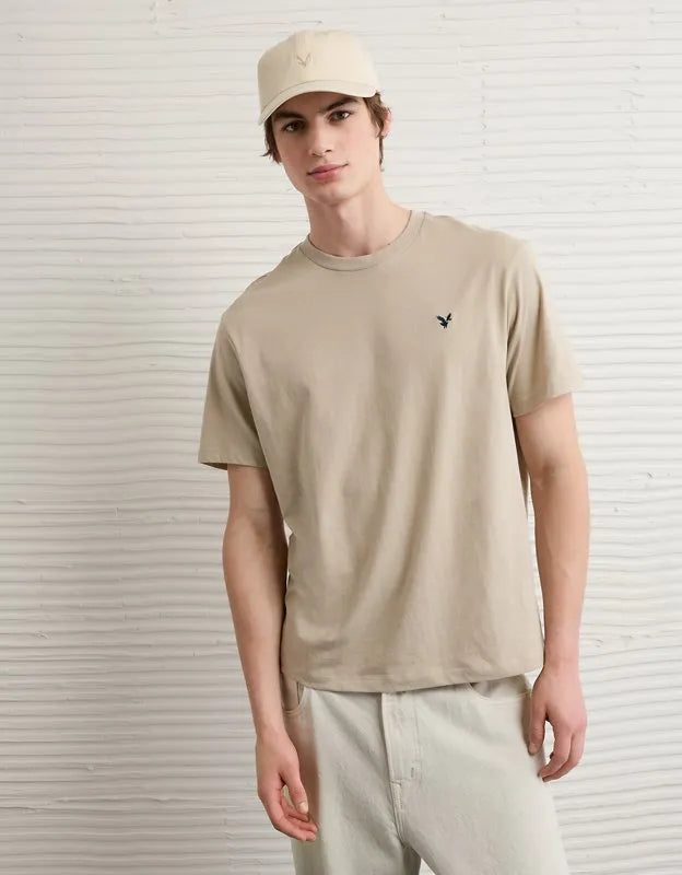 AE Standard Fit Lightweight Logo T-Shirt