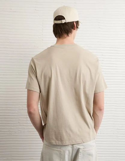 AE Standard Fit Lightweight Logo T-Shirt