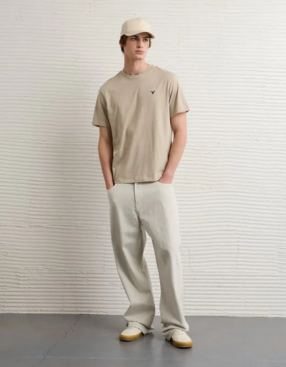AE Standard Fit Lightweight Logo T-Shirt