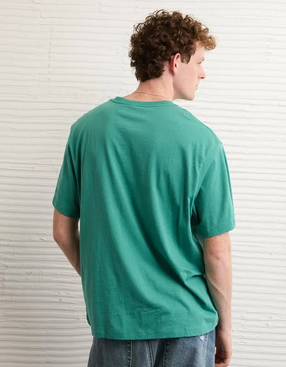 AE Standard Fit Lightweight Logo T-Shirt