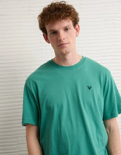 AE Standard Fit Lightweight Logo T-Shirt