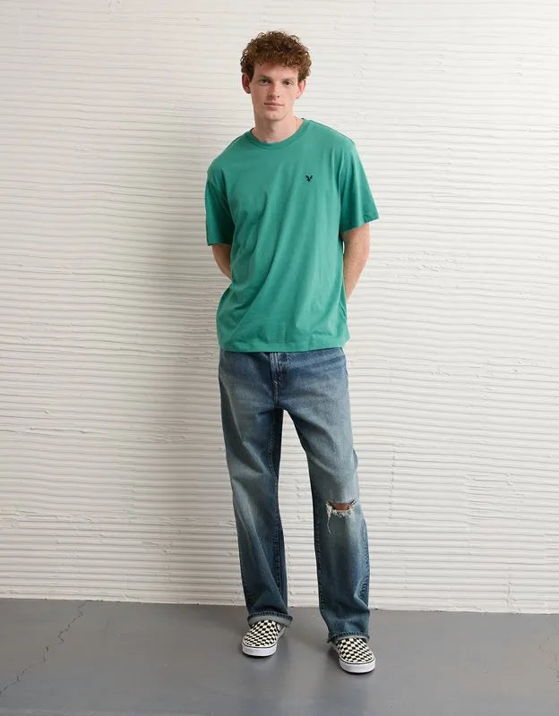 AE Standard Fit Lightweight Logo T-Shirt