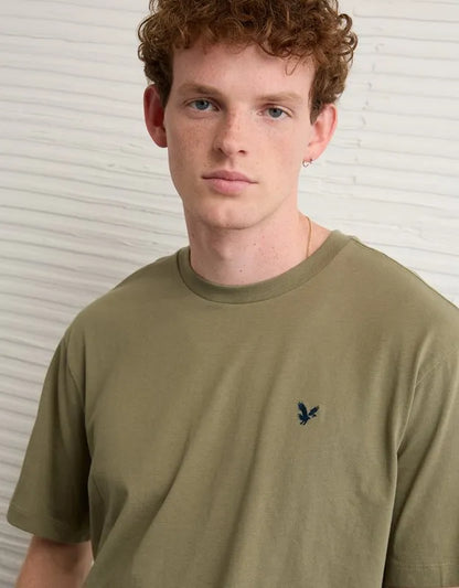 AE Standard Fit Lightweight Logo T-Shirt