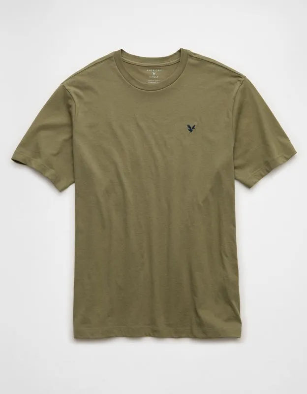 AE Standard Fit Lightweight Logo T-Shirt