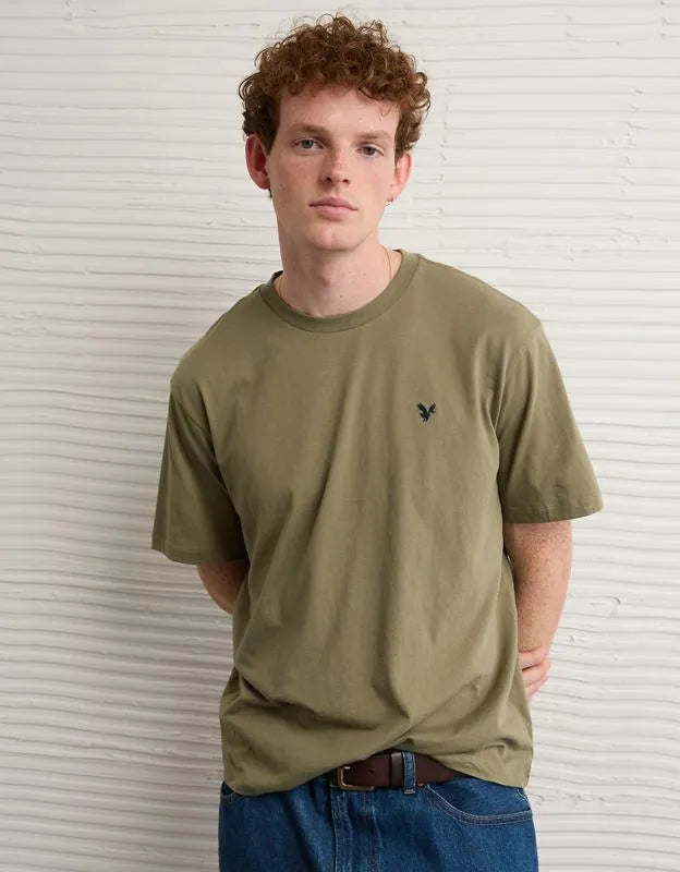 AE Standard Fit Lightweight Logo T-Shirt