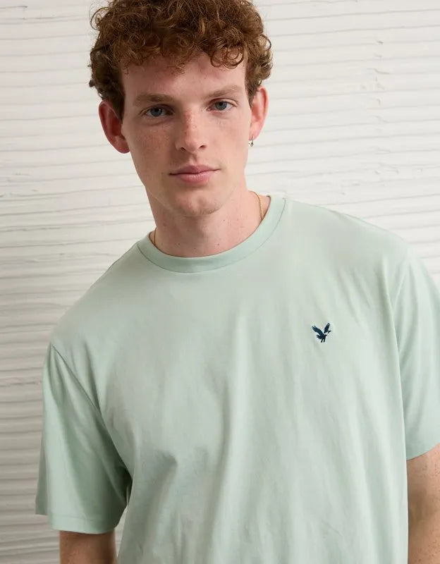 AE Standard Fit Lightweight Logo T-Shirt
