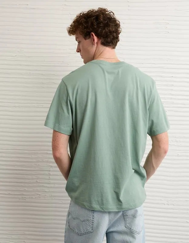 AE Standard Fit Lightweight Logo T-Shirt