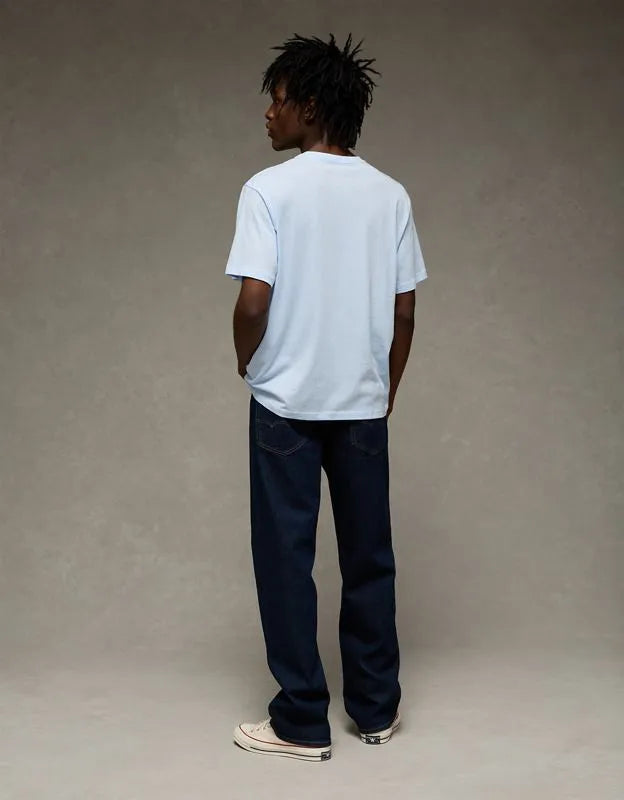 AE Standard Fit Lightweight Logo T-Shirt