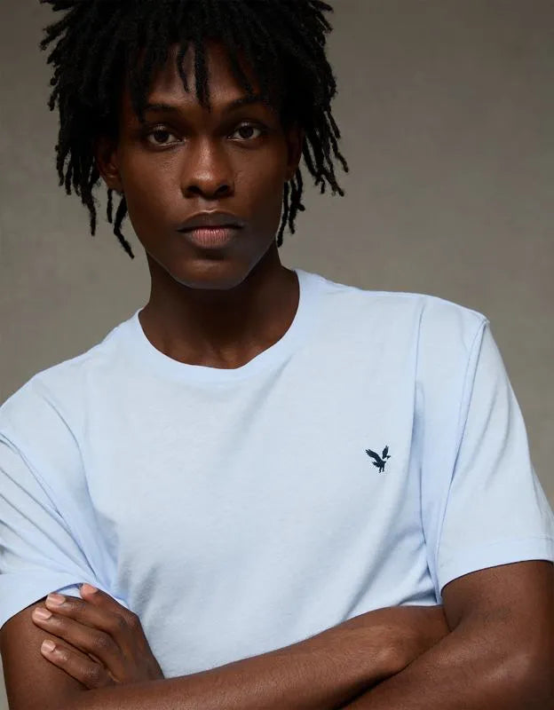 AE Standard Fit Lightweight Logo T-Shirt