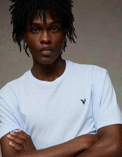 AE Standard Fit Lightweight Logo T-Shirt
