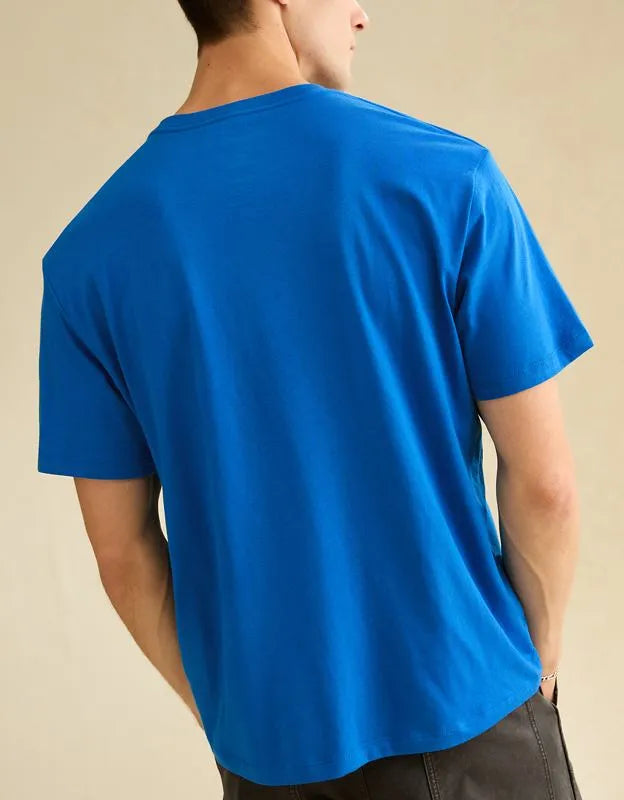 AE Standard Fit Lightweight Logo T-Shirt