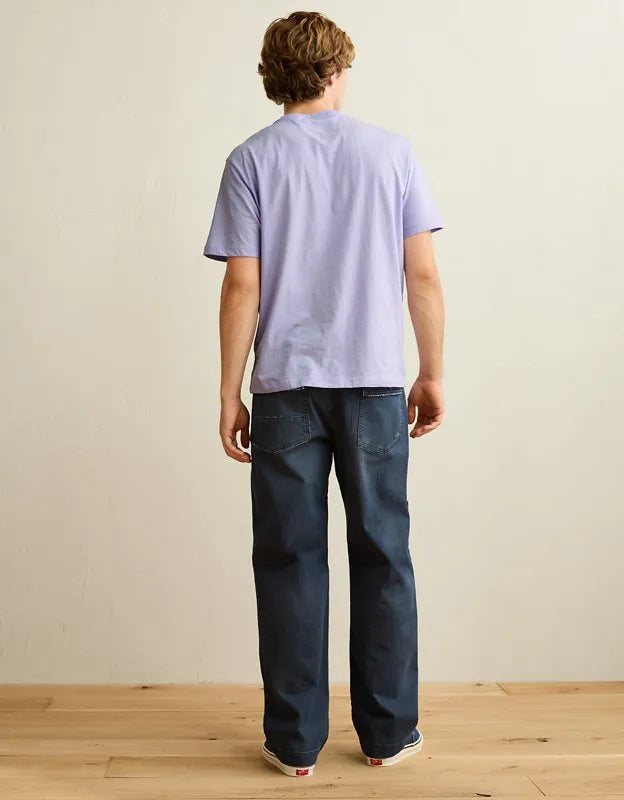 AE Standard Fit Lightweight Logo T-Shirt