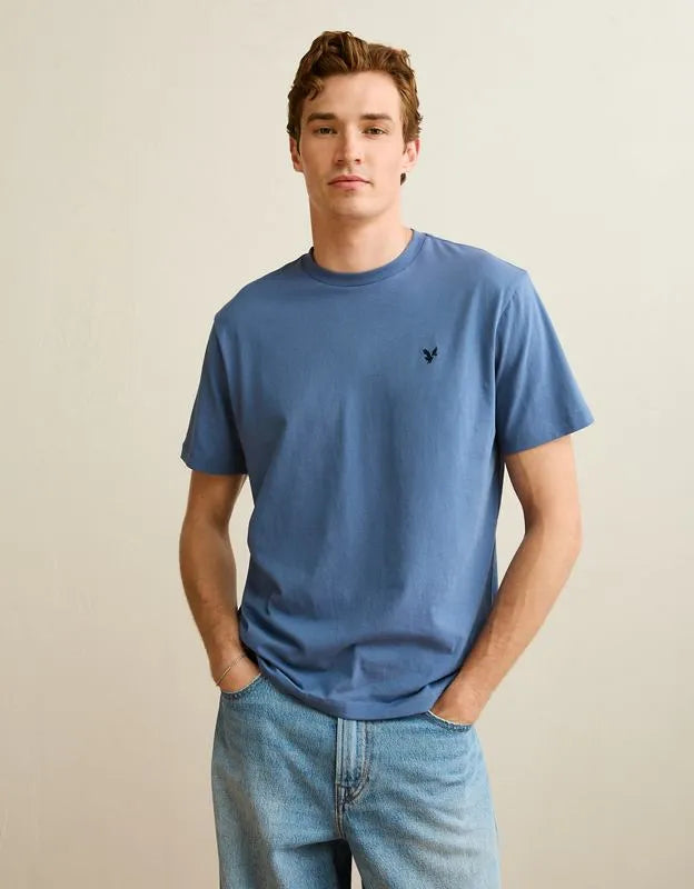 AE Standard Fit Lightweight Logo T-Shirt