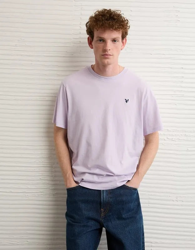 AE Standard Fit Lightweight Logo T-Shirt